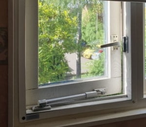 Hor met Pollen-werend gaas